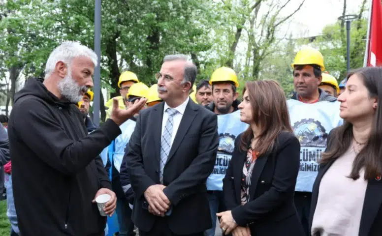 DEM Parti’den açlık grevindeki işçilere mesaj: “Birlikte kazanmaya kararlıyız”