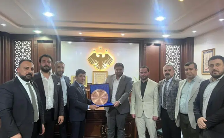 Diyarbakır Tekstil OSB heyeti Efrin ve Halep’te incelemelerde bulundu