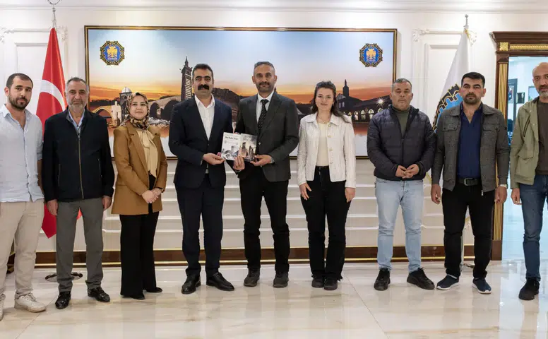 Diyarbakır’da dikkat çeken ziyaret: Federasyon Başkanı Doğan Hatun ile görüştü
