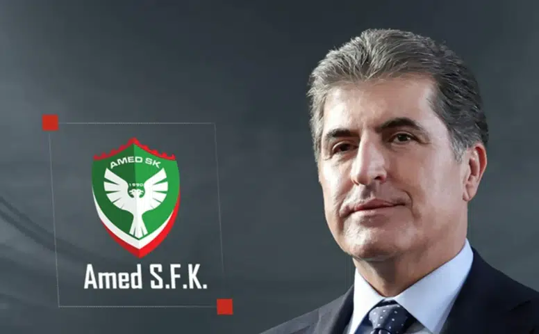 Neçirvan Barzani’den Amedspor’a tebrik: “Varolun, çok yaşayın”