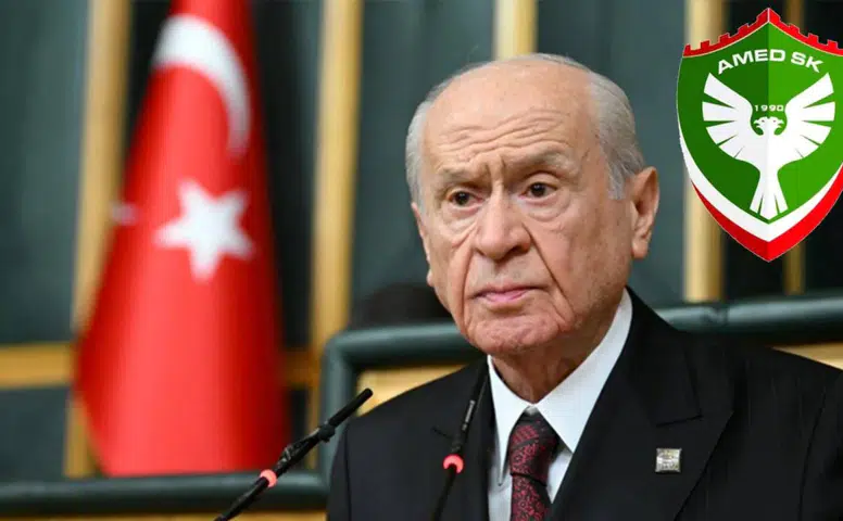 Amedspor’a bir tebrik de Bahçeli’den
