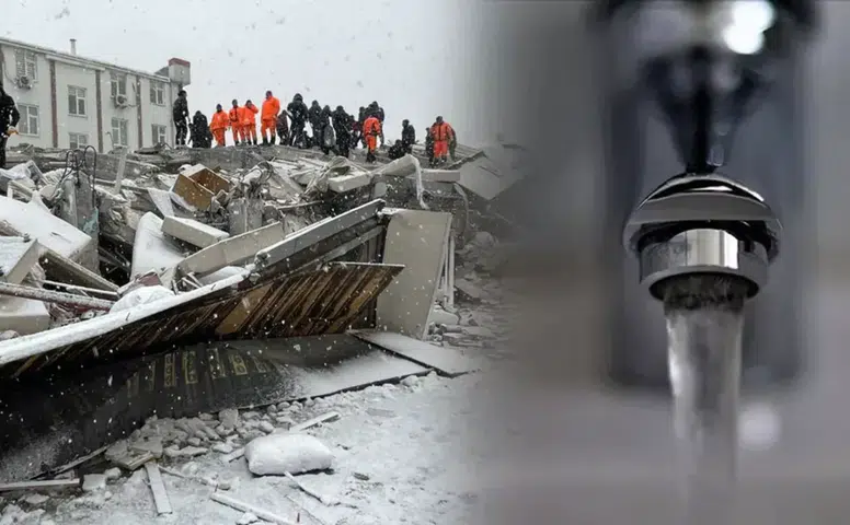 Malatya’da deprem sonrası içme suyunda bulanıklık uyarısı