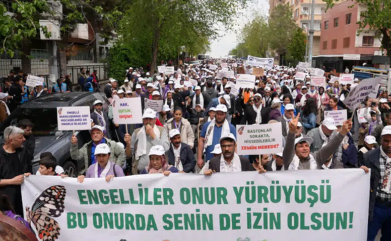 Diyarbakır’da Engelliler Onur Yürüyüşü: “Erişim yoksa eşitlik yoktur”