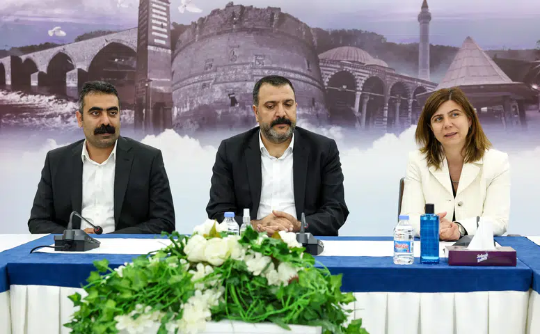 Eşbaşkanlardan Diyarbakır OSB’nin yeni yönetimine ziyaret