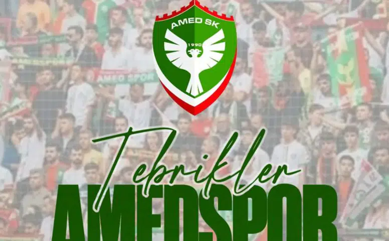 Akın Gürlek’ten Amedspor’a tebrik mesajı