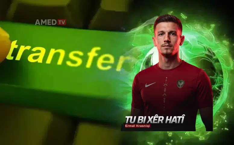 Amedspor ilk transferini resmileştirdi: Ermal Krasniqi ile 2+1 yıllık anlaşma