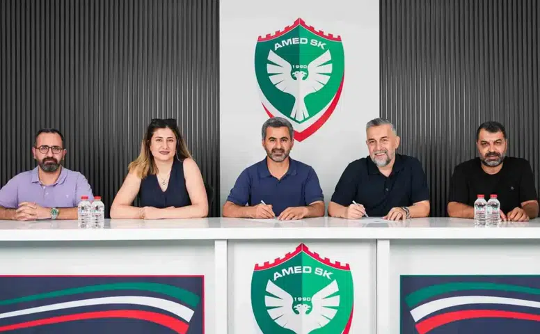 Amedspor'da şok ayrılık: Serkan Reçber görevinden ayrıldı