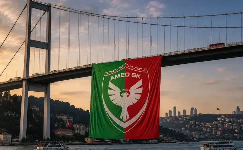 Amedspor Bayrağı İstanbul Boğazı'nda dalgalanacak