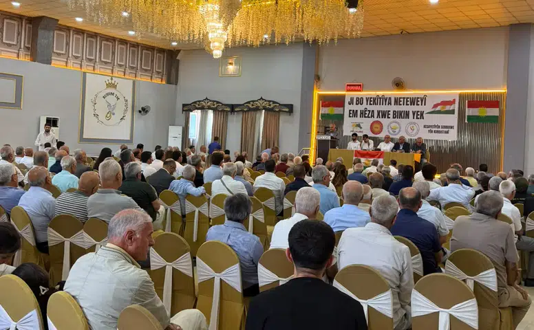 Mardin'de Kürt siyasi parti ve kurumlarından "ulusal birlik" konferansı