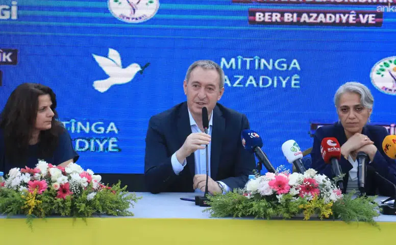 DEM Parti miting tarihlerini açıkladı: Diyarbakır dahil 4 ilde yapılacak