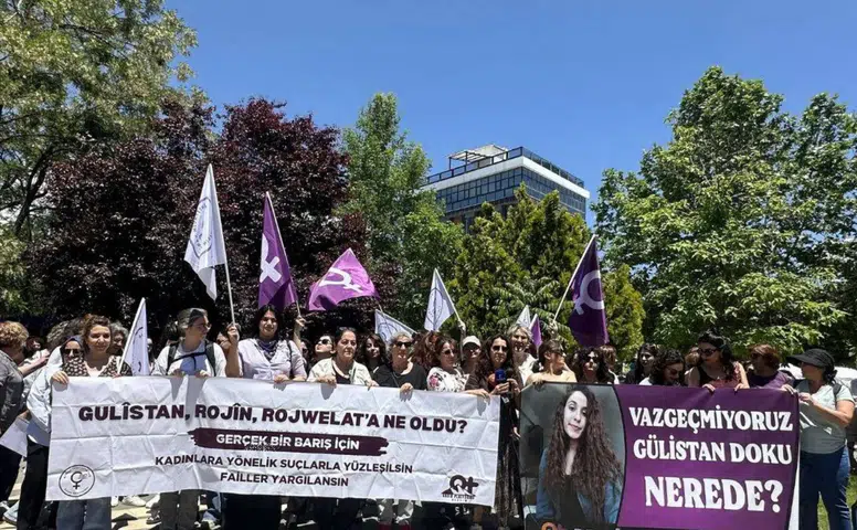 Kadınlar Dersim'den seslendi: “Gülistan Doku, Rojwelat ve Rojin için adalet”