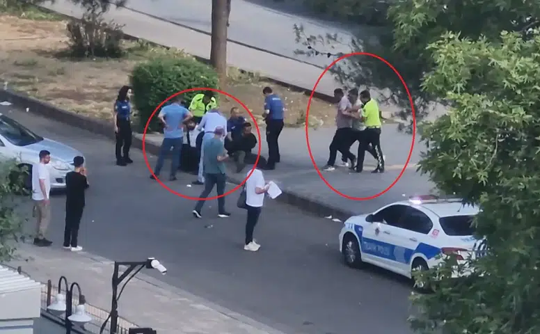 Diyarbakır Adliyesi önünde polise saldırı 4 kişi gözaltında