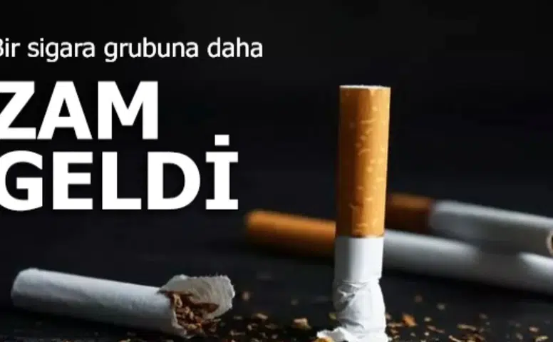 Bir sigara grubuna daha zam