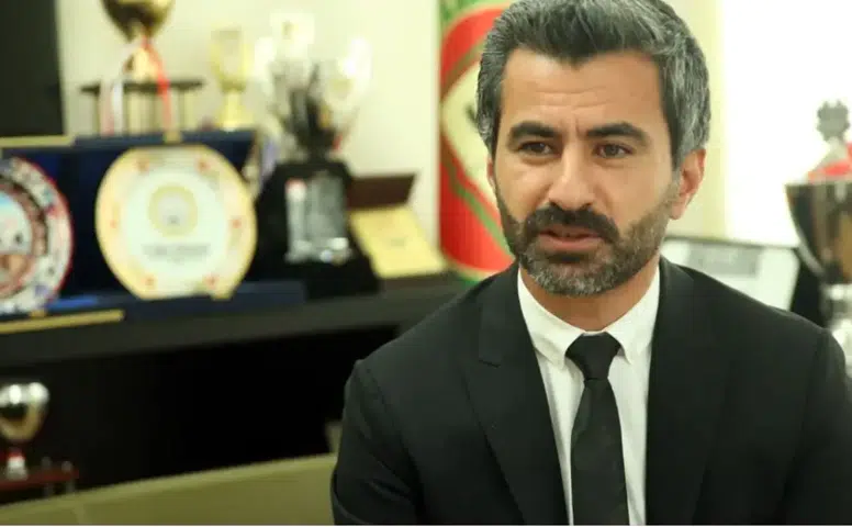 Amedspor Başkanı Nahit Eren'den Aziz Yıldırım'a tebrik mesajı