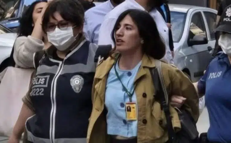 Gazeteci Sema Bingöl'e hedef gösterme tepkisi: DFG ve MKG'den açıklama
