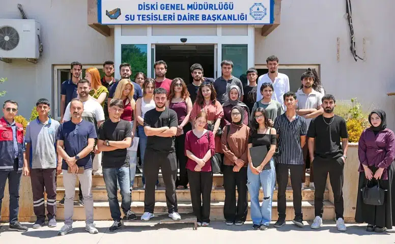 Stajyerlere hayati ders: DİSKİ'de önce güvenlik, sonra saha deneyimi