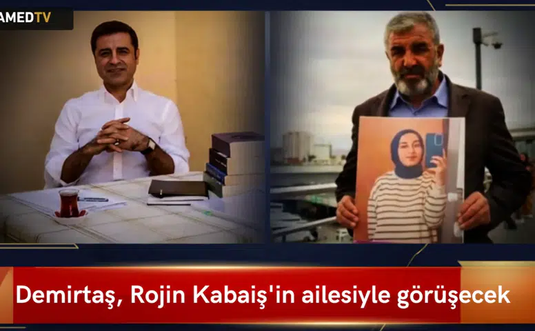 Demirtaş, Rojin Kabaiş'in ailesiyle görüşecek: Gündemde dosyadaki son gelişmeler var