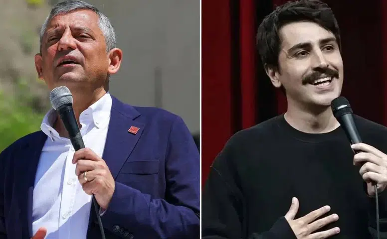 Özgür Özel, tutuklu komedyen Deniz Göktaş'ı cezaevinde ziyaret etti