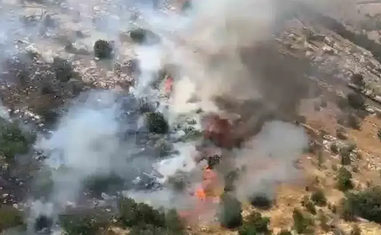 Diyarbakır'da dört ilçede aynı anda yükselen dumanlar korkuttu: Ekipler alevlere geçit vermedi