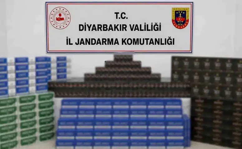 Diyarbakır'da kaçakçılık operasyonu: Binlerce kaçak ürün ele geçirildi