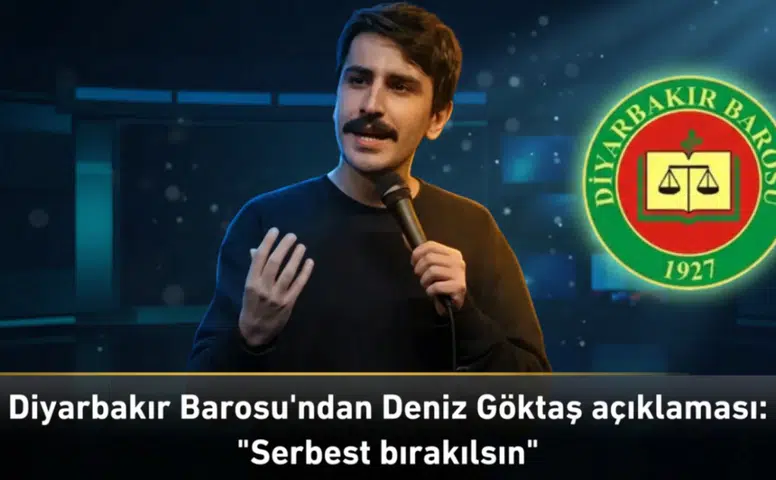 Diyarbakır Barosu'ndan Deniz Göktaş açıklaması: "Serbest bırakılsın"