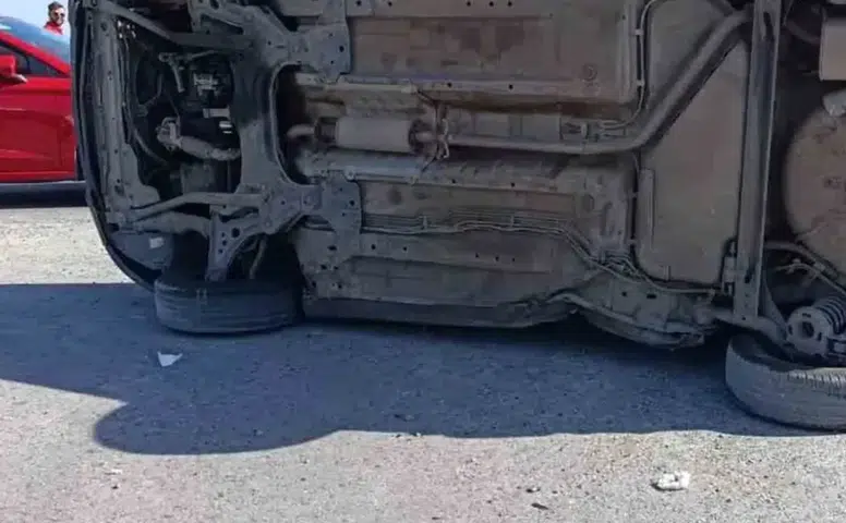 Diyarbakır’da korkutan kaza: Başaklı yolunda iki araç çarpıştı, 3 yaralı var