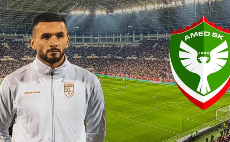 Amedspor'dan bir transfer daha! Lumbardh Dellova imza için Türkiye'ye geldi