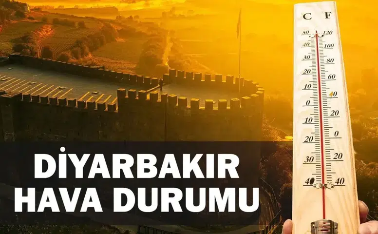 Diyarbakır'da kavurucu sıcaklara küçük bir mola: Termometreler düşüşe geçti