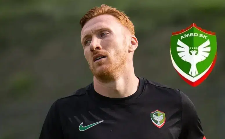 David Bates'ten Amedspor taraftarına mesaj: "Ligin fiziksel yönünü sabırsızlıkla bekliyorum"