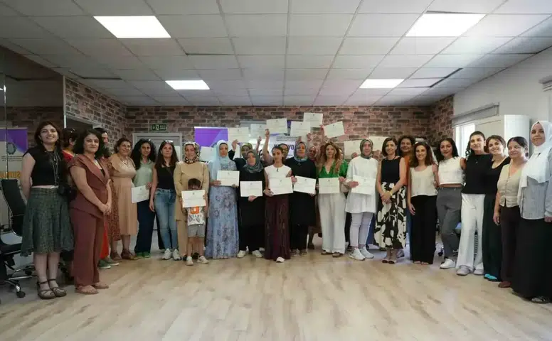 Diyarbakırlı kadınlar mesleki eğitimlerle kendi işlerinin patronu oluyor