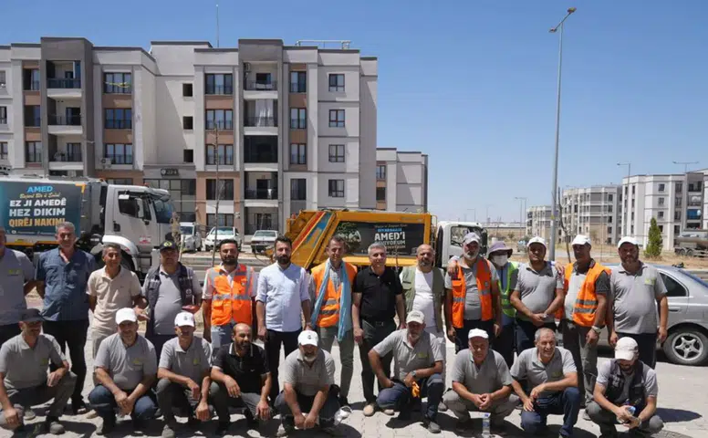 Büyükşehir ve Bağlar Belediyesi Oğlaklı'da temizlik mesaisinde