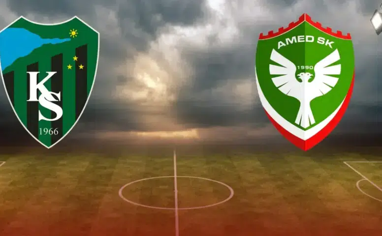 Kocaelispor-Amedspor maçı saat kaçta, hangi kanalda?