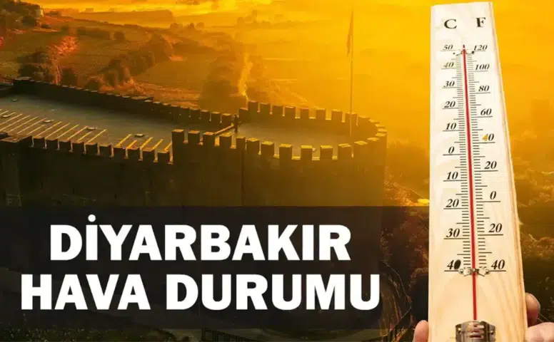 Diyarbakır’da iki gün boyunca bunaltıcı hava etkili olacak