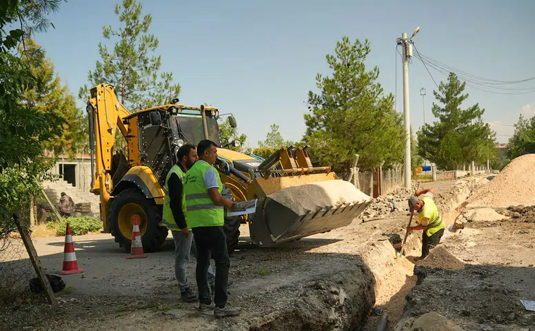 Çarıklı’da 15 yıllık içme suyu hattı yenileniyor