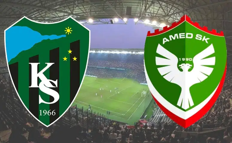 Kocaelispor-Amedspor maçı başladı: Amedspor’un ilk 11’i