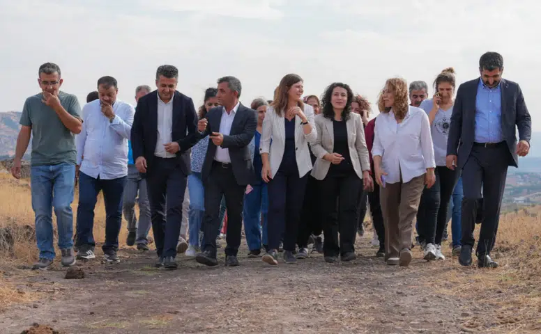 Diyarbakır’da 300 dönümlük GES projesine tepki: Yurttaşlar 47 gündür nöbette