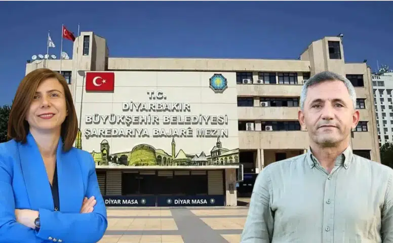Diyarbakır’da yeni eşbaşkan Emin Ay’a Bucak’tan mesaj: “Birlikte yürüteceğiz”