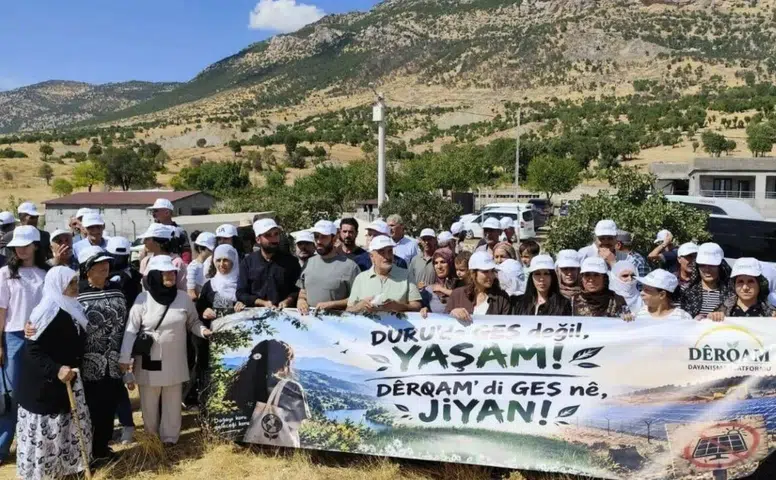 Diyarbakır’da köylüler sokağa çıktı: 800 dönümlük proje