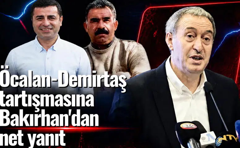 Öcalan-Demirtaş tartışmasına Bakırhan’dan net yanıt
