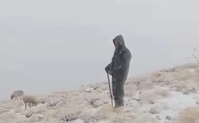 Tunceli Ovacık yaylalarında kar sürprizi