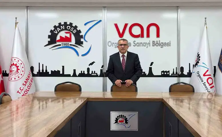 Van OSB Başkanı Memet Aslan'dan 29 Ekim Cumhuriyet Bayramı mesajı