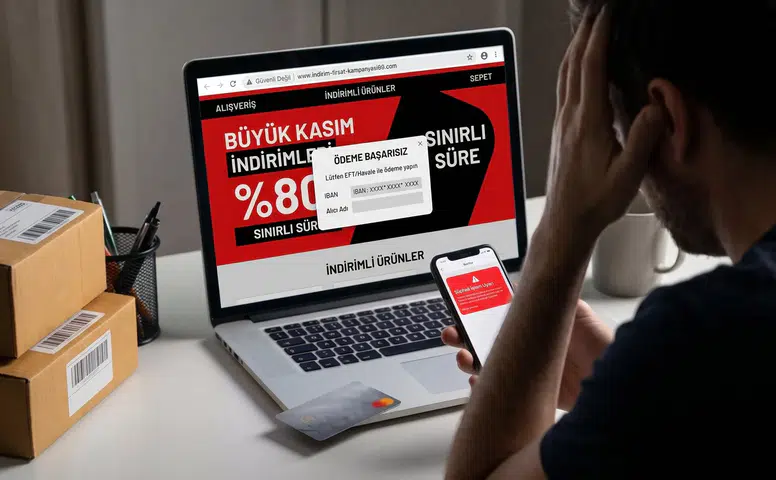 Kasım ayı indirimlerinde sahte sitelere karşı sanal kart önlemi