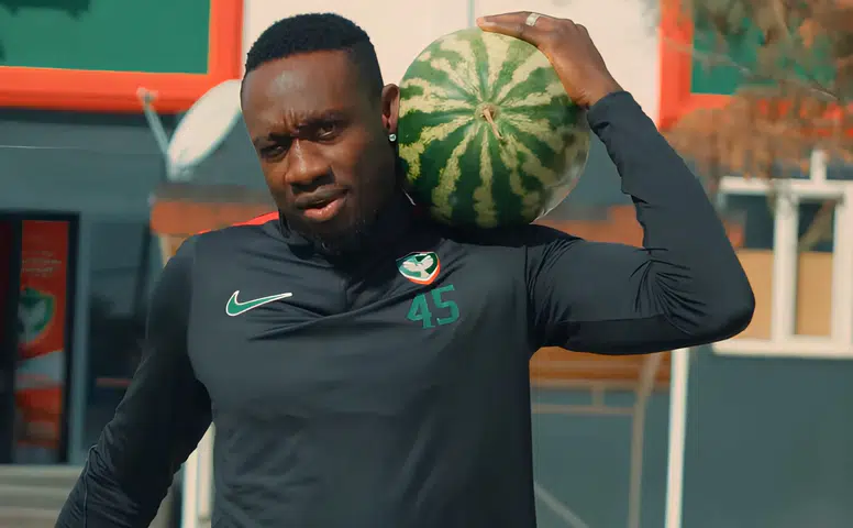 Amedspor'un yıldızı Diagne'den Gençlerbirliği'ne ince mesaj: Karpuz paylaşımı gündem oldu