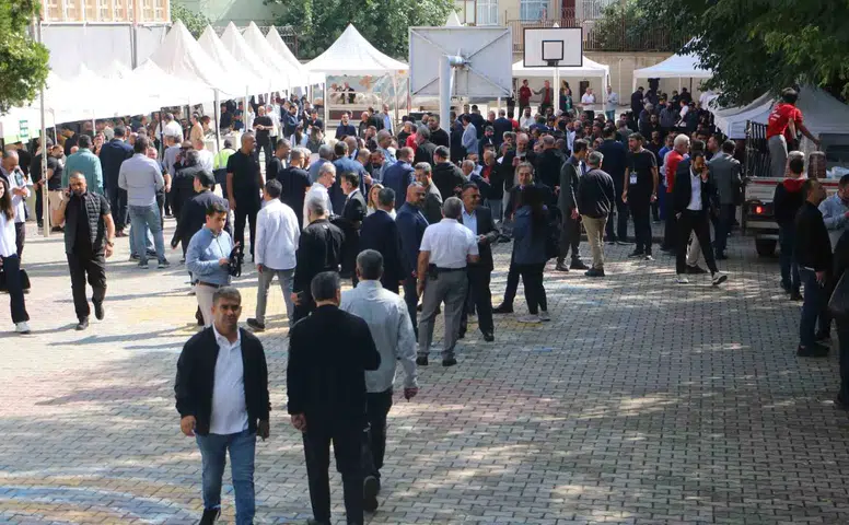 Diyarbakır Ticaret ve Sanayi Odası üyeleri sandık başına gitti