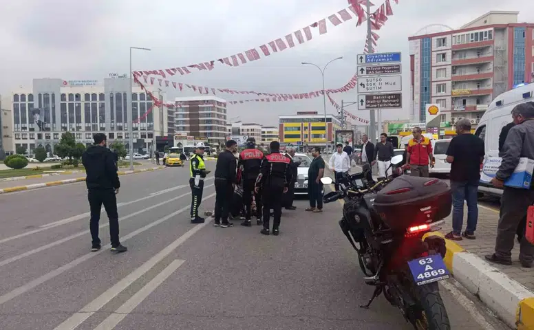 Şanlıurfa'da yolun karşısına geçmeye çalışan çocuk otomobil çarpması sonucu yaralandı