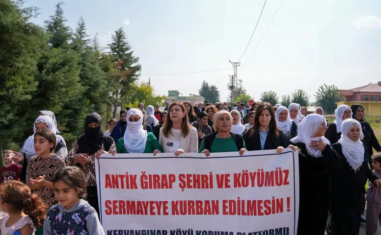 Diyarbakır'da GES projesine tepki eylemi: Eşbaşkan Bucak da katıldı