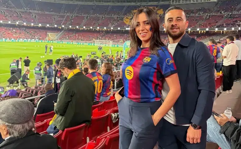 Amedsporlu Dia Saba Samsunspor zaferi sonrası soluğu Nou Camp'ta aldı: El Clasico'yu izledi