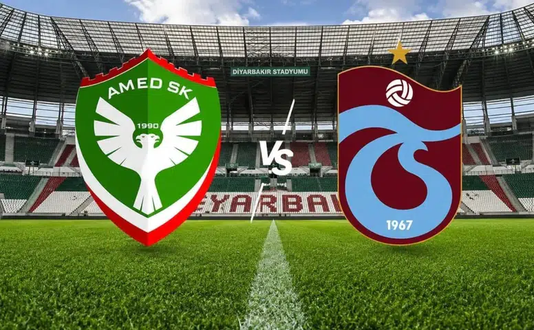 Amedspor Trabzonspor maçı canlı yayın bilgisi: İşte yayınlayacak olan kanal