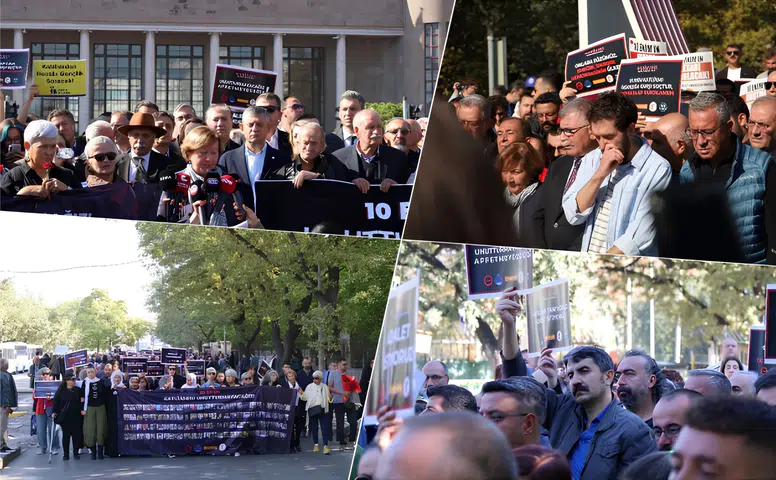 Ankara Gar katliamının 11. yılında "Sorumlular yargılansın" çağrısı yapıldı