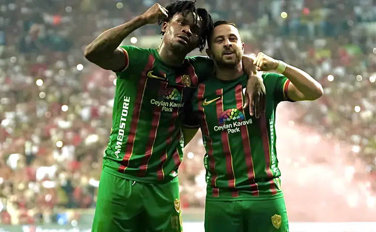 Amedspor'un harika ikilisi: Dia Saba ve Gift Orban golleriyle 10 takımı geçti